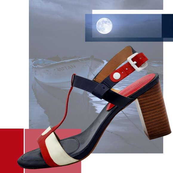 SLINGBACK Red-White-Blue - Picture 1 of 4